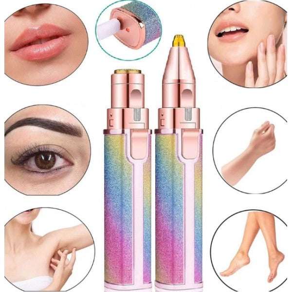 2 in 1 Electric Eyebrow & Facial Hair Trimmer