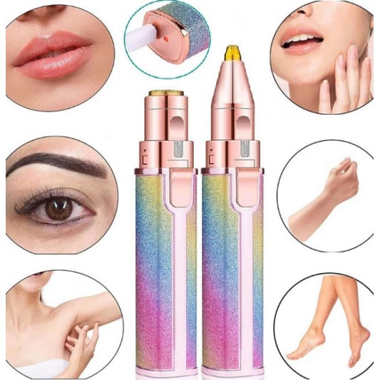 2 in 1 Electric Eyebrow & Facial Hair Trimmer