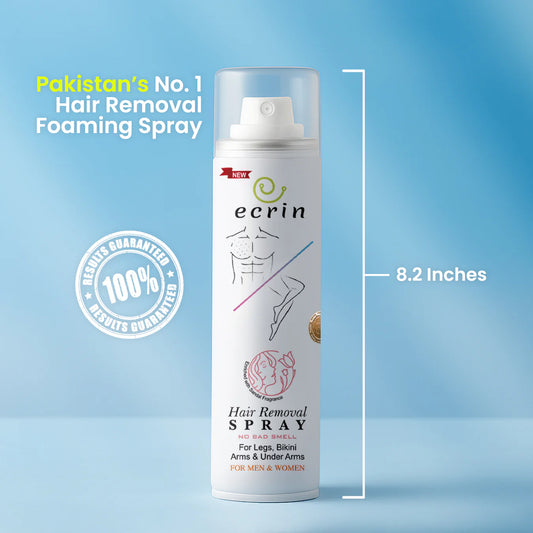 Ecrin Hair Removal Foaming Spray 200ml – Advanced Formula