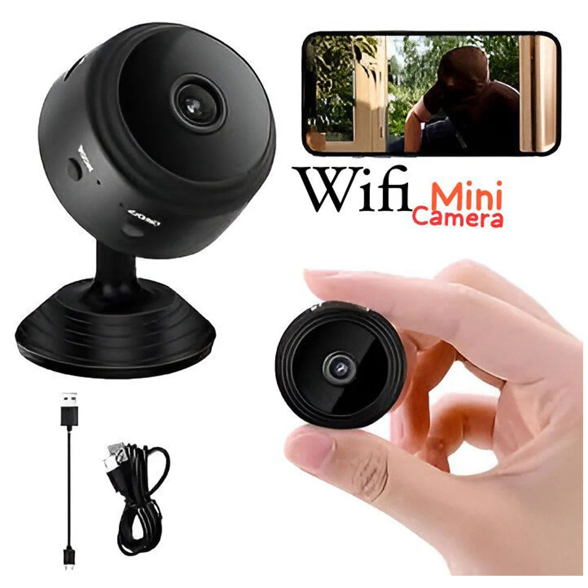 A9 Mini WiFi Security Camera – Smart Wireless IP Cam