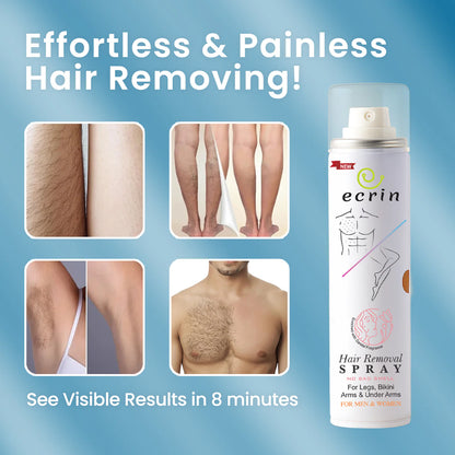 Ecrin Hair Removal Foaming Spray 200ml – Advanced Formula